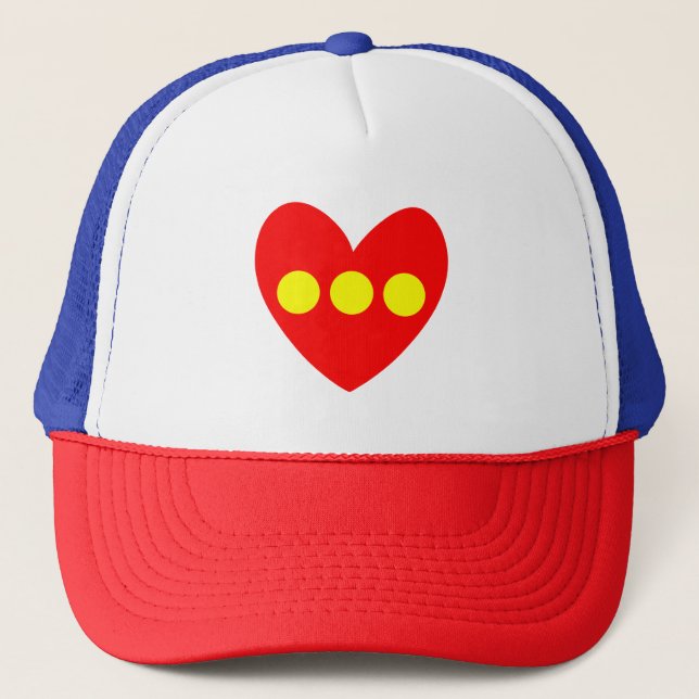 Christiania Flag Trucker Hat (Front)