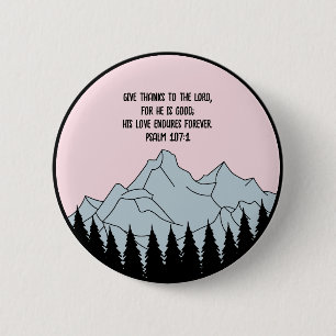Christianity 6 cm round badge