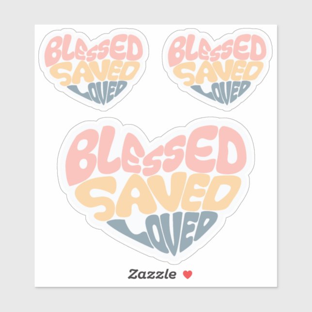 Christianity Blessed Saved Loved  (Sheet)