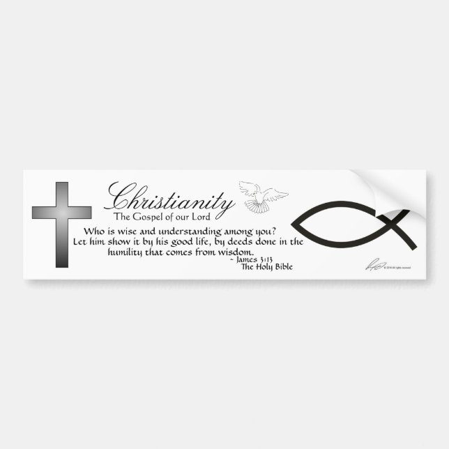 Christianity - Bumper Sticker (Front)