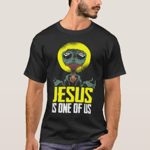 Christianity Christian Religion Catholic Alien Jes T-Shirt