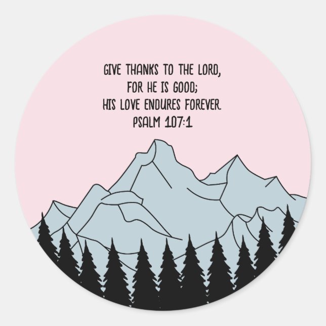 Christianity  classic round sticker (Front)