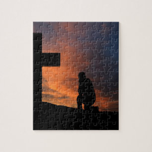 Christianity Faith Cross Jesus Peace Love Destiny Jigsaw Puzzle