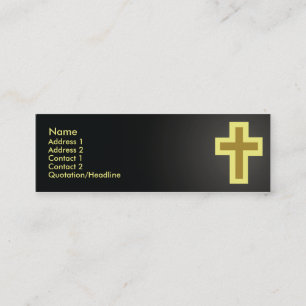 Christianity - Skinny Mini Business Card