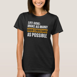 Christianity Theology Bible Study Christian Teac T-Shirt