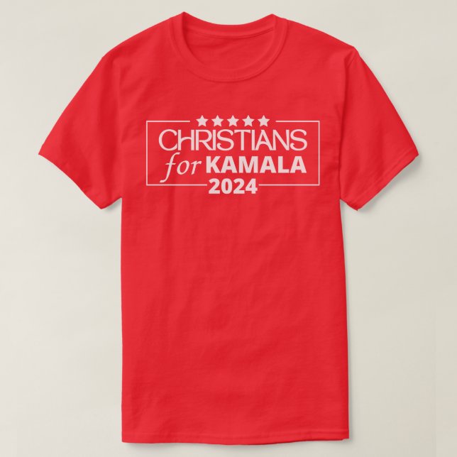 Christians for Kamala 2024 TShirt (Design Front)