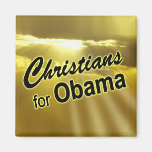 Christians for Obama Magnet (sunrise)