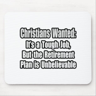 Christians Wanted... Mouse Pad