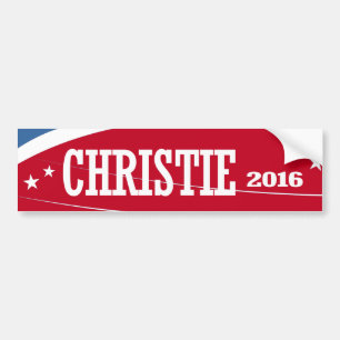 CHRISTIE 2016 BUMPER STICKER