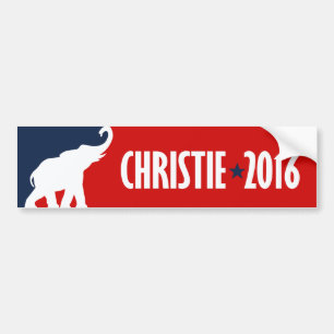 CHRISTIE 2016 SPORTBUMPER -.png Bumper Sticker