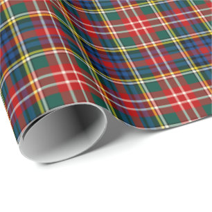 Christie Clan Tartan Wrapping Paper
