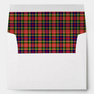 Christie Tartan Wedding Envelopes