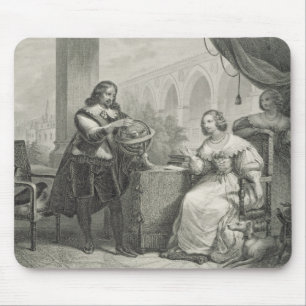Christina (1626-89) Queen of Sweden, from a series Mouse Pad
