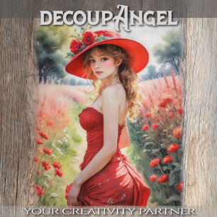 Christina's Fresh Field Walk - Decoupage -  Tissue Paper