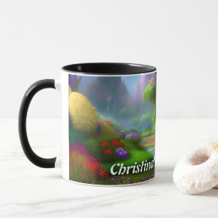 Christina's Morning Tea Personalised Customisable Mug