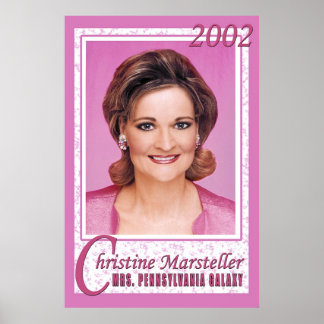 Christine - Mrs. PA Poster