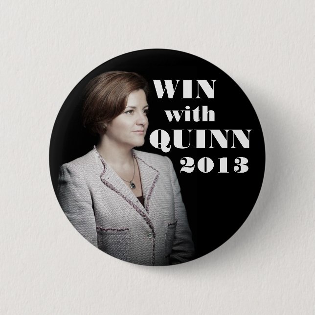 Christine Quinn for Mayor 6 Cm Round Badge (Front)