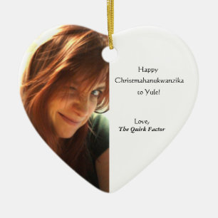 Christmahanukwanzika Ceramic Tree Decoration