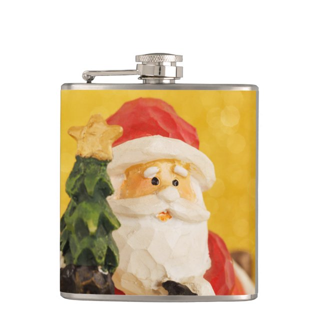 Christmas 050 hip flask (Front)