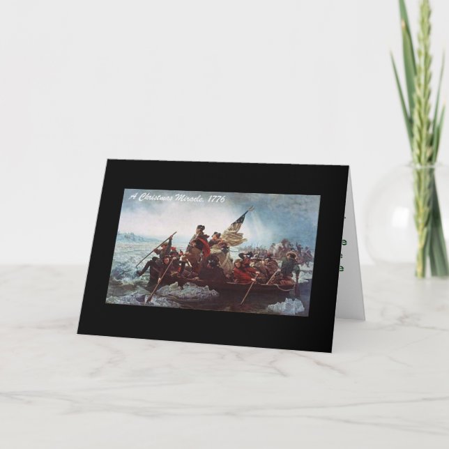 Christmas 1776 holiday card (Front)