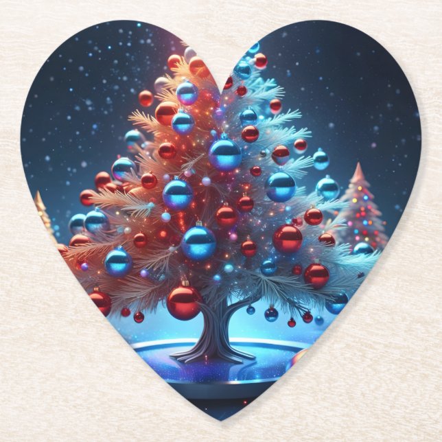 Christmas 1 - 002 paper coaster (Front)