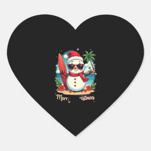 christmas (1) heart sticker