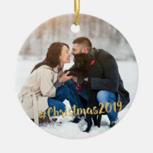 #Christmas 2019 Photo Ornament
