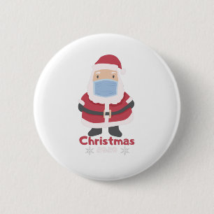 Christmas 2020 6 cm round badge