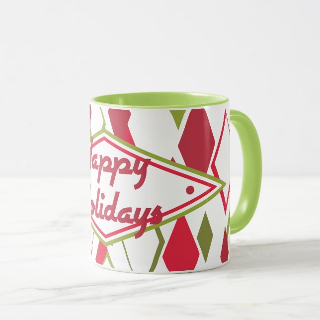 Christmas 2020 Retro Coffee Mug (Front Right)