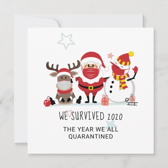 Christmas 2020 We All Quarantined Commemorative (Front)