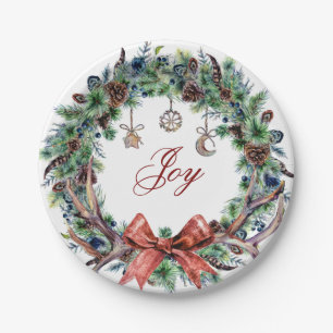 Christmas 2021 Joy Wreath Plate