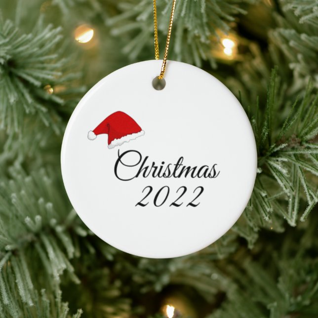 christmas 2022 ceramic ornament (Tree)