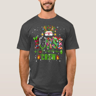 Christmas 2022 Nurse Crew Squad  Xmas Nursing Paja T-Shirt