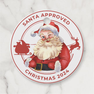 Christmas 2024 - Santa Approved Gift Tag