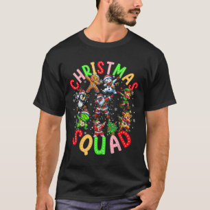 Christmas 2024 Team Santa Elf Squad Xmas Matching T-Shirt