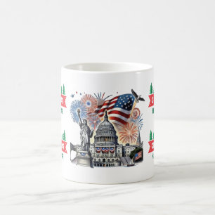 Christmas 2025 During Americas Semiquincentennial Coffee Mug
