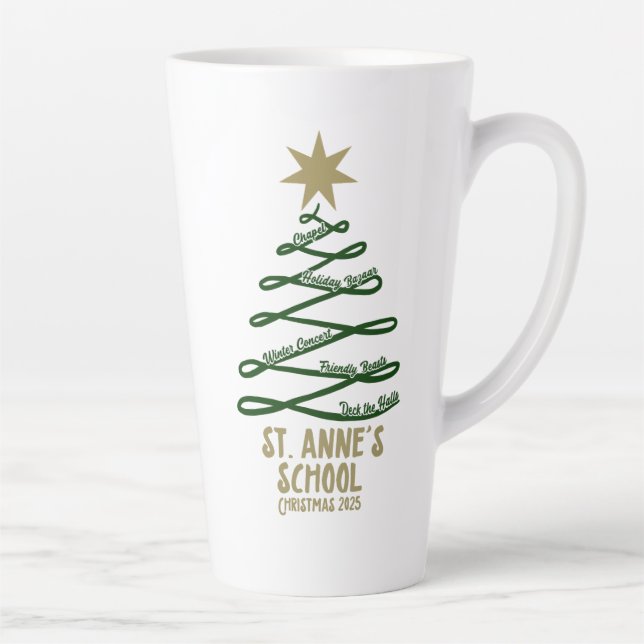 Christmas 2025 latte mug (Right)