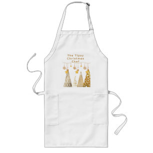 Christmas 2025 Quirky trees & Baubles PJ  Long Apron