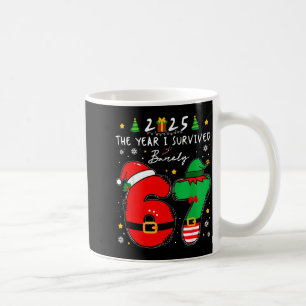 Christmas 2025 The Year I Barely Survived Six Seve Coffee Mug
