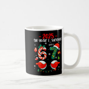 Christmas 2025 The Year I Barely Survived Six Seve Coffee Mug