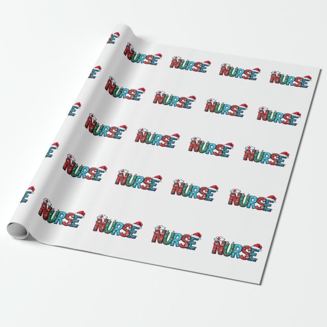 christmas 2025, wrapping paper (Unrolled)
