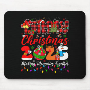Christmas 2025 Xmas Lights Making Memories Togethe Mouse Pad