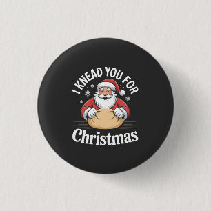 christmas 2026, 3 cm round badge