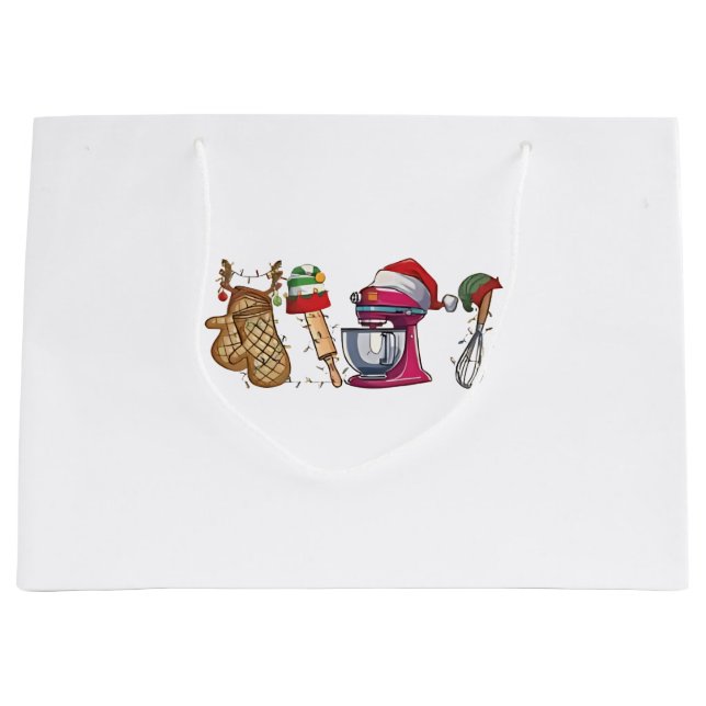 christmas 2026,  large gift bag (Front)