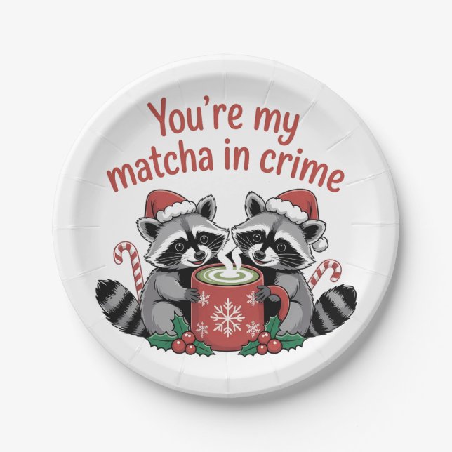 christmas 2026,  paper plate (Front)