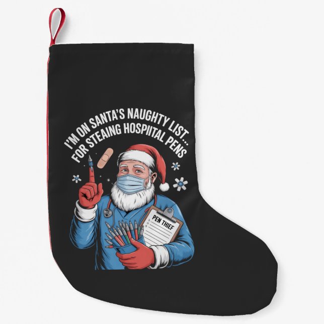 christmas 2026,  small christmas stocking (Front)