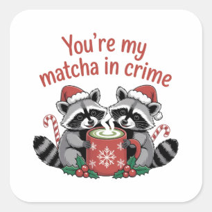 christmas 2026, square sticker