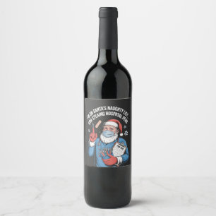 christmas 2026, wine label