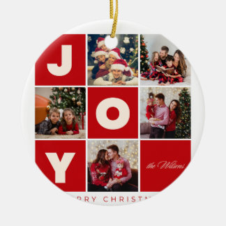 Christmas 21 ceramic ornament