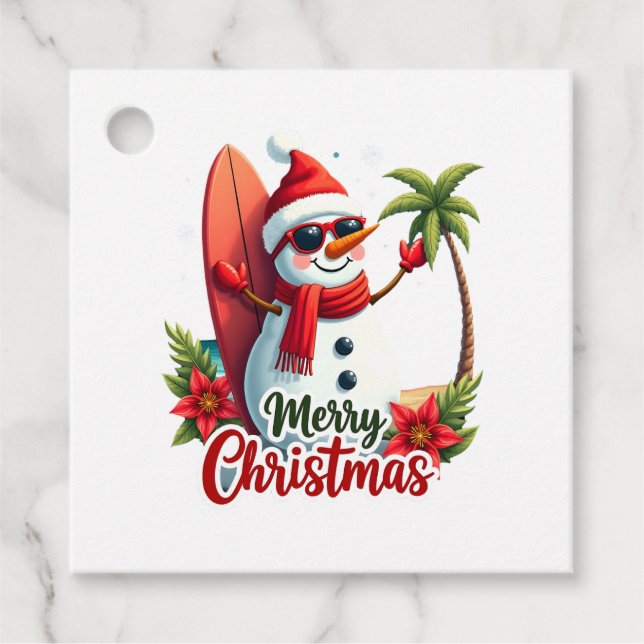 christmas (2) favour tags (Front)